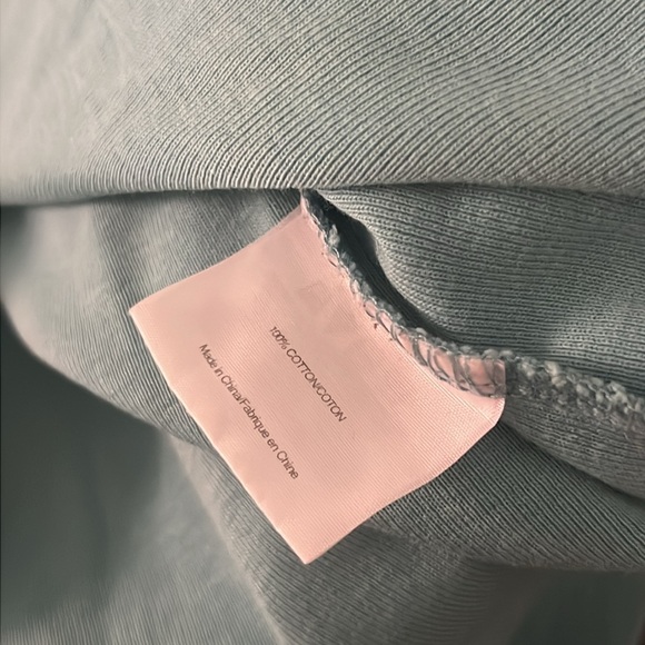 TORY BURCH Green/Blue Polo Shirt with TB Signature Buttons - Sz Extra Small - Picture 6 of 8